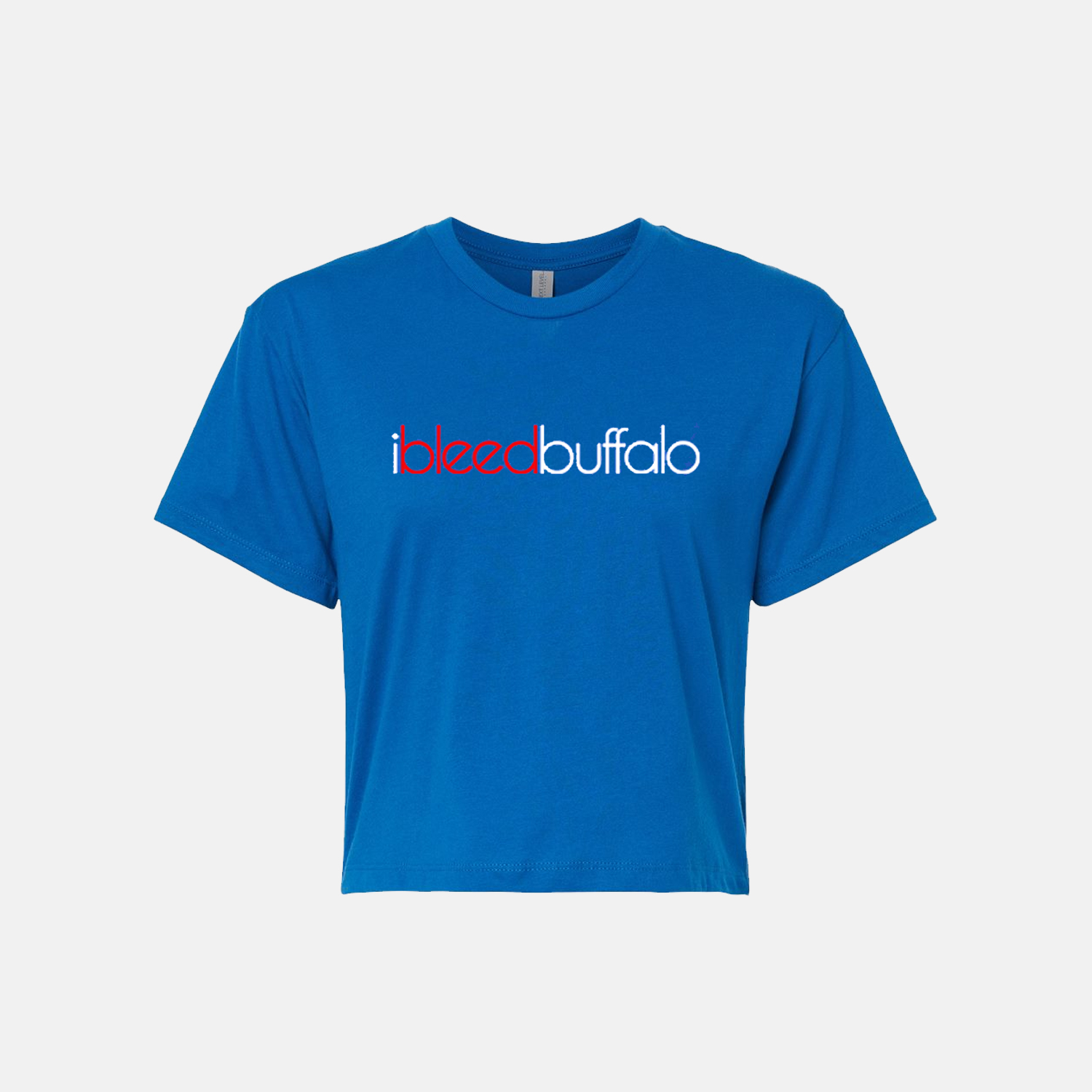 I Bleed Buffalo Crop Tops